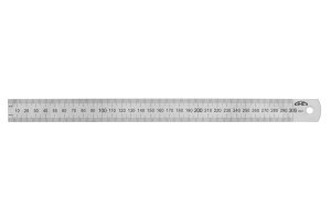 Měřítko ocelové tenké KINEX 200mm