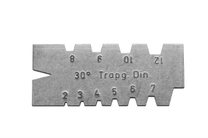 Šablona pro závity - Trapéz 2-12mm, 30° KINEX