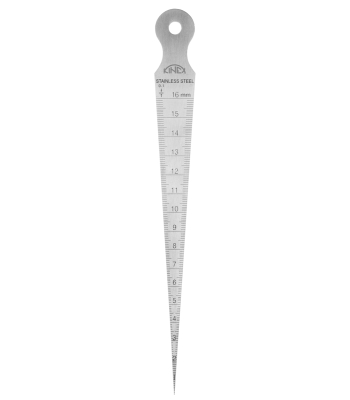 Klínová měrka pro měření průměru 1-15 mm