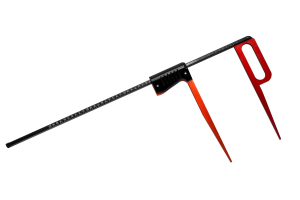 Lesnická průměrka KINEX Red&Black LINE 1000 mm (dělení 1mm)