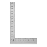 Úhelník s mm stupnicí přesný příložný KINEX 250x160 mm, tř.př. 2, 