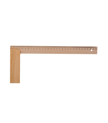Úhelník dřevěný, stolařský 500x250 mm