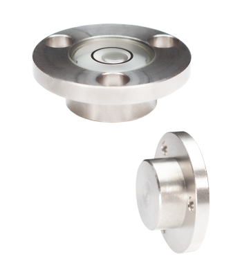 Circular Spirit Level STAHL - diameter 30 mm, height 10,5 mm (200 117)