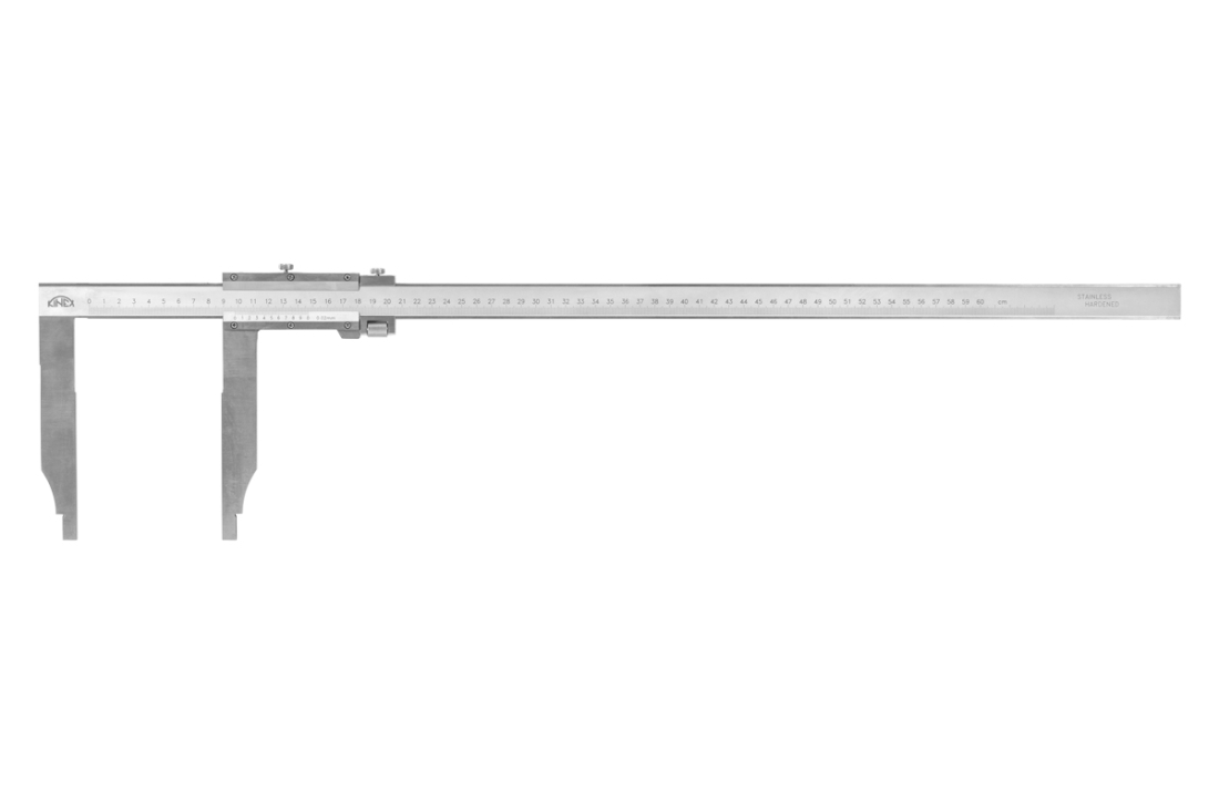 Posuvné měřítko s jemným stavěním KINEX 1000 mm, 200 mm, 0,02 mm, DIN 862 6015-32-200