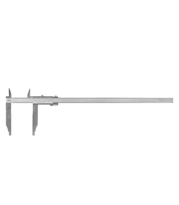 Posuvné měřítko s jemným stavěním KINEX 600 mm, 150 mm, 0,02 mm, s horními noži, ČSN 25 1231, DIN 862