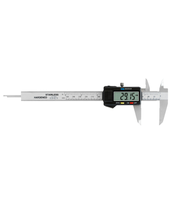 Digitální posuvné měřítko pro leváky KINEX, 150/40 mm, DIN 862