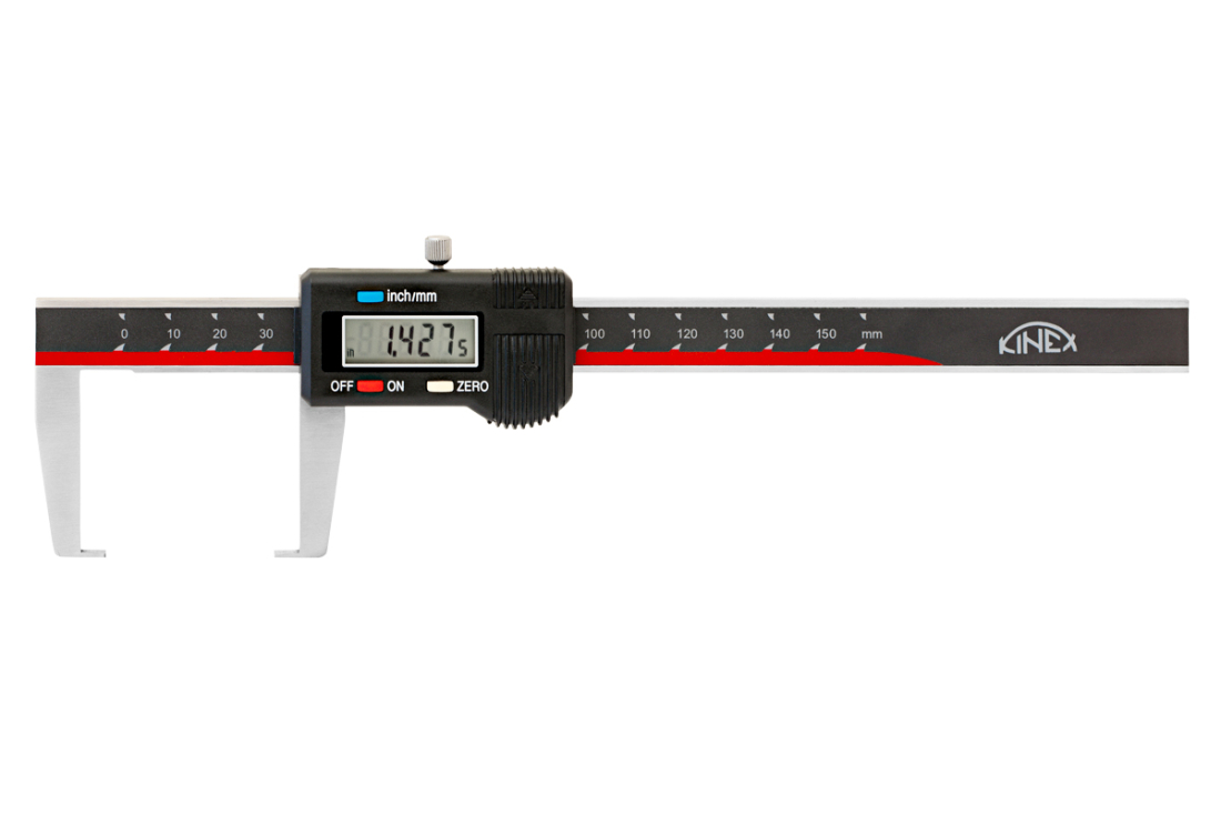 Digitální posuvné měřítko na vnější zápichy KINEX 300mm 6040-65-300
