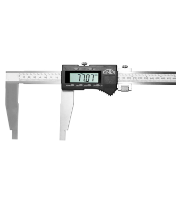 Digitální posuvné měřítko KINEX 600/125 mm, DIN 862