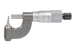 Analogový mikrometr na trubky KINEX 0-15 mm, 0.01mm, DIN 863-3