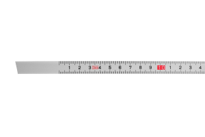 Ocelová páska s mm dělením KINEX - rovná ke strojům 3m