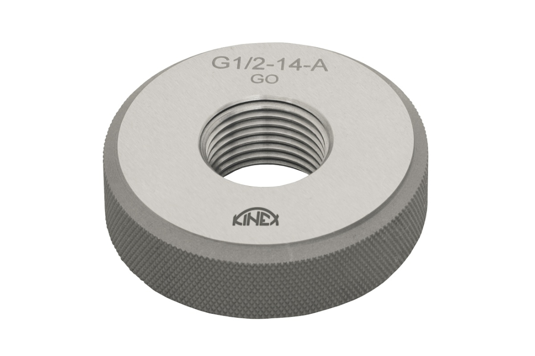 Kroužek mezní závitový KINEX G 2 1/2" dobrý, DIN EN ISO 228 94316D
