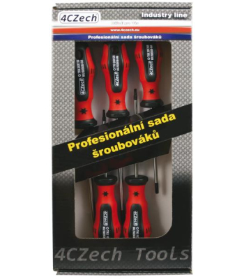 Set of screwdrivers TRX 5pcs 4CZECH in paper box (4CZ-8558-66)