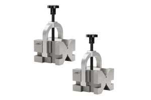 Double V-block (pairs) w. clamp, hardened 60x58x40, 5-30 mm (0524101)