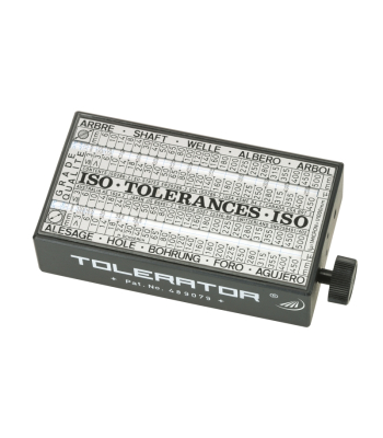Tolerator (toleranční klíč ISO) - Tabulky všech standardních informací tolerancí rozměrů ISO (0582120)