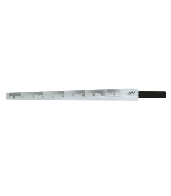 Calibre de trou conique 0,5 - 7 mm, 0,1 mm, trempé (0598103)