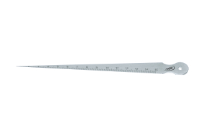Kuželová měrka pro měření průměru, plochá 1-15mm, 0,1mm (0600101)