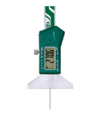 Mikrometrický digitální hloubkoměr INSIZE 0-25mm/0,01mm (1140-25)