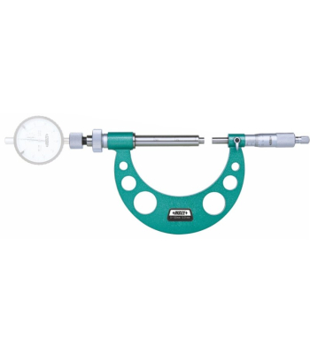 Micrometer with Dial Indicator INSIZE (0-100 mm/0,01, without dial indicator) (3296-100A)