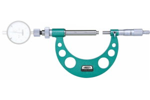 Micrometer with Dial Indicator INSIZE (200-300 mm/0,01, without dial indicator) (3296-300A)