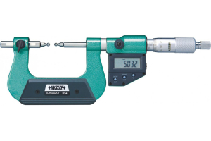 Digitální mikrometr pro měření ozubených kol INSIZE 75-100mm/0,001 mm, IP65 (3591-100A)