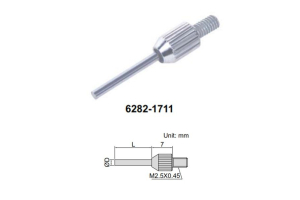 Needle Point INSIZE d=0,45mm, 3mm, Steel (6282-1701)