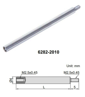 Steel Extension Rod INSIZE 10mm (6282-2001)