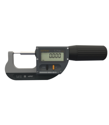 Micromètre numérique Sylvac S_Mike PRO Proximity, cyl. Ø2mm, 0-25mm (803.0301.10)