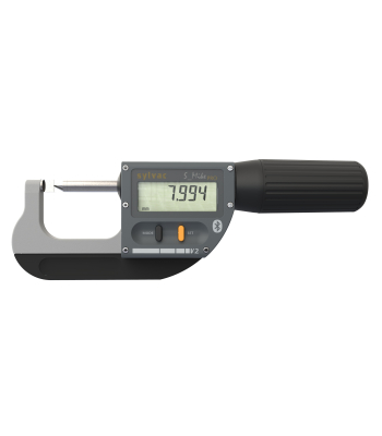 Digital Micrometer Sylvac S_Mike PRO BT Smart, cables crimping, 0-25mm (803.0309.10)