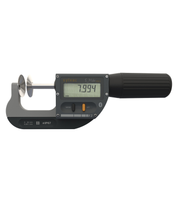Digital Micrometer Sylvac S_Mike PRO BT Smart, disk Ø25mm , 30-66mm (903.0613.10)