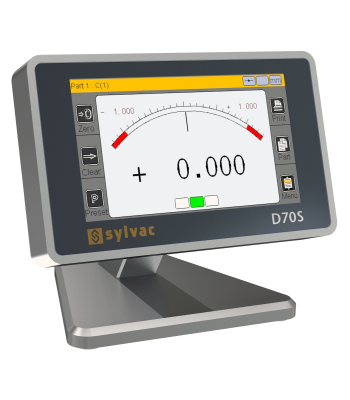 Display unit Sylvac D70S with 2 capacitive probe input (804.2070)