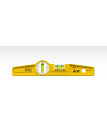 STABILA 17832 - Magnetic Level 25 centimeters, 2 vial, milled measuring surface, Torpedo Type 81 Br