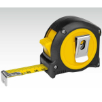STABILA 19580 - Tape measure 8m/27ft, yellow tape inch and mm, width 19mm, Type BM 100
