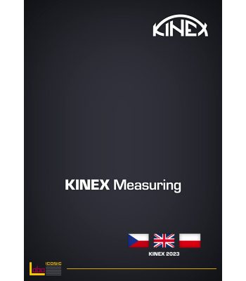 Katalog originálních měřicích nástrojů KINEX 2023 (CZ/EN/PL)